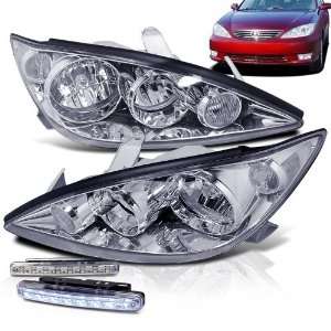  Eautolights 2005 2006 Toyota Camry Replacement Chrome Head 