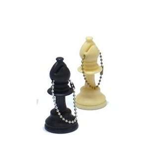  Key Chain Bag Tag Chess Piece   Bishop: Toys & Games