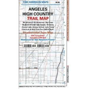   Map Angeles High Country Map [Map] Tom Harrison Maps (Firm) Books