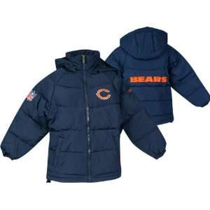    Chicago Bears Youth Heavyweight Bubble Jacket: Sports & Outdoors