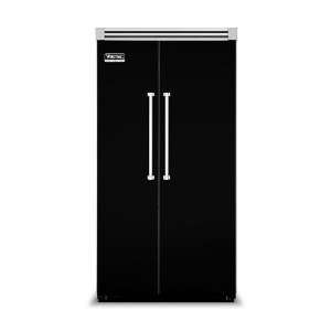 Viking VCSB542BK   Black 42Quiet Cool(TM) Side by Side Refrigerator 