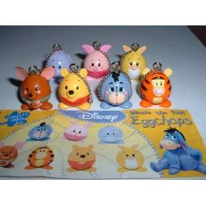   Pooh and Friends Eggchaps Figure Set  Fun Figures Shaped Like Eggss