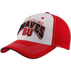   Bradley Braves Red White Big Shot Adjustable Hat