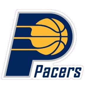 Indiana Pacers Team Auto Window Decal (12 x 10  inch)  