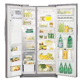 26.5 cu. ft. Side By Side Refrigerator (LSC27931S)  LG Appliances 