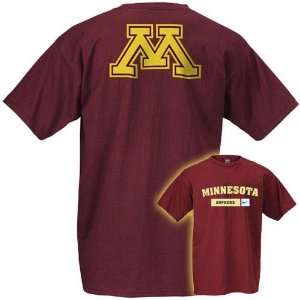   Nike Minnesota Golden Gophers Maroon Camp T shirt: Sports & Outdoors