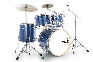 Taye ProX 5 Piece Drum Set w/ Hardware Blue Crush  
