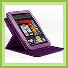  Kindle Fire 360 Degree Rotary Leather Case Cover 7 Tablet Green 