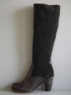 COCLICO SANDA SUEDE AND LEATHER TALL BOOTS NEW $465 39.5 9  