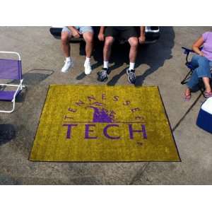  Tech Golden Eagles Tailgater 5x6 Area Rug Mat New: Sports & Outdoors