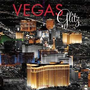  Las Vegas Glitz Wall Calendar 2012