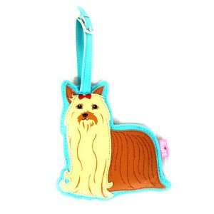  Yorkshire Terrier Dog Luggage Tag by Fluff: Home & Kitchen