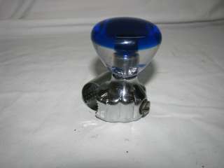 Vintage Two Tone Clear & Blue Steering Knob  