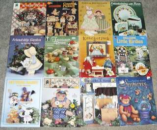 LARGE LOT of 12 TOLE PAINTING BOOKS Everyday & More  