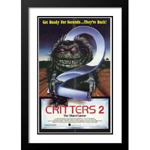 Critters 2 Main Course 20x26 Framed and Double Matted Movie Poster   A 