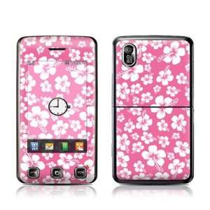  Aloha Pink Design Protector Skin Decal Sticker for LG Cookie 