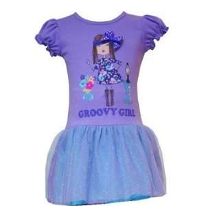  Purple Groovy Girl Dress (2T): Everything Else