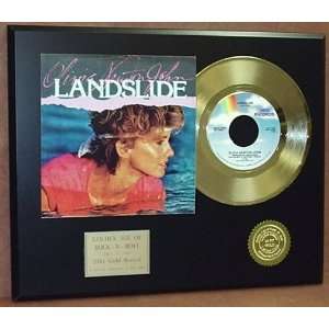  Olivia Newton John 24kt 45 Gold Record & Original Sleeve 