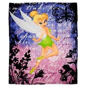  Disney Tinker Bell Fleece Throw Blanket