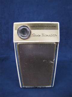 Vintage Westinghouse Seven 7 Transistor Radio  