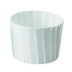  Paper Bakeware White Pleated Baking Cups, 12 Pack Kitchen 