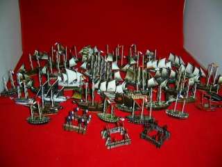 Pirates of The Crimson Coast HUGE LOT 46 ships + more  