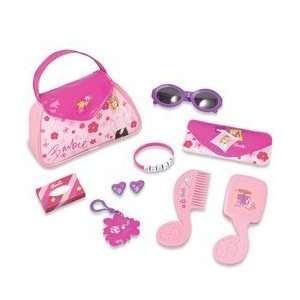  Barbie Two  Tone Pink Fashion Bag with Sunglasses and 
