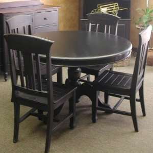  Biltmore 5 Piece Dining Table Set in Black Furniture 