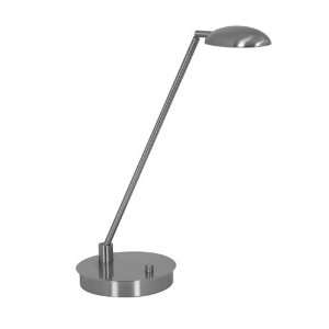  Mondoluz 10009 BP Vital 3 Light Table Lamps in Brushed 