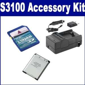  Nikon Coolpix S3100 Digital Camera Accessory Kit includes 