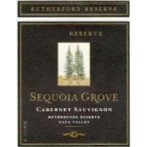  2004 Sequoia Grove Reserve Cabernet Sauvignon 750ml 