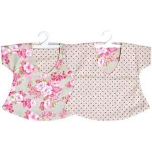    French Shabby Chic Dotty and Floral Peg Bag