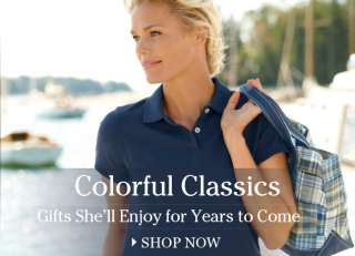 Gifts for Her. Colorful Classics. Gifts Shell Enjoy for Years to Come 
