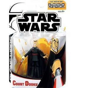   Wars: Clone Wars Count Dooku w/Light Saber (as seen on Cartoon Network