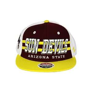   State Sun Devils Supersonic Adjustable Snapback Hat