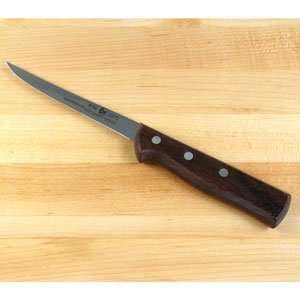  5 Narrow Semi Flexible Boning Knife with Rosewood Handle 