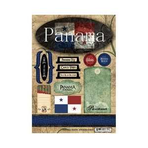     Panama   Cardstock Stickers   Travel Arts, Crafts & Sewing