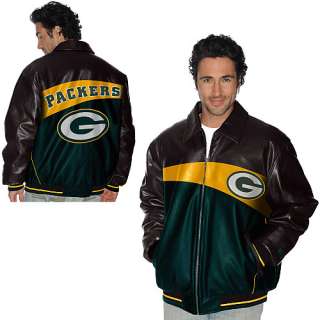 Green Bay Packers Outerwear G III Green Bay Packers Faux Leather 
