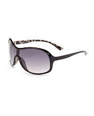 Black Pattern (Black) Teens Oversized Sunglasses  247900009  New 