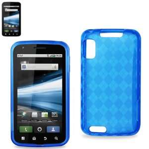   Case 03 Motorola Atrix 4G mb860   Navy Cell Phones & Accessories
