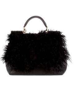Dolce & Gabbana Fur Front Bag   Biondini   farfetch 