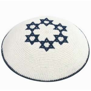  Knitted Yarmulke Kippah Kipa Kippa Judaica Jewish Star of 