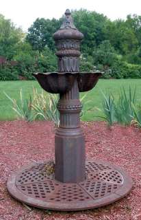 Cast Iron Public Drinking Fountain , Willow Grove Park  