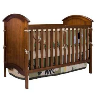 Bassettbaby Sugar Plum 3 in 1 Convertible Crib, Cherry 