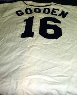 Dwight Gooden GAME USED RARE Saints Jersey RAYS  