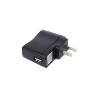  ECOMGEAR(TM) New Plug USB AC DC Power Supply Wall Charger Adapter 