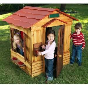 Outdoor Playhouse:  Kitchen & Dining