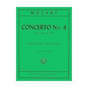  Concerto No. 4 in D major, K. 218 (with Cadenzas by Joseph 