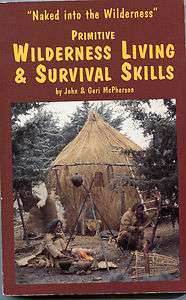 1996 Wilderness Living Survival Primitive Book Sgd  