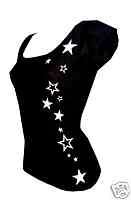 Rockabilly Shirt *Stars* S Stern Emo Batcave Tattoo  
